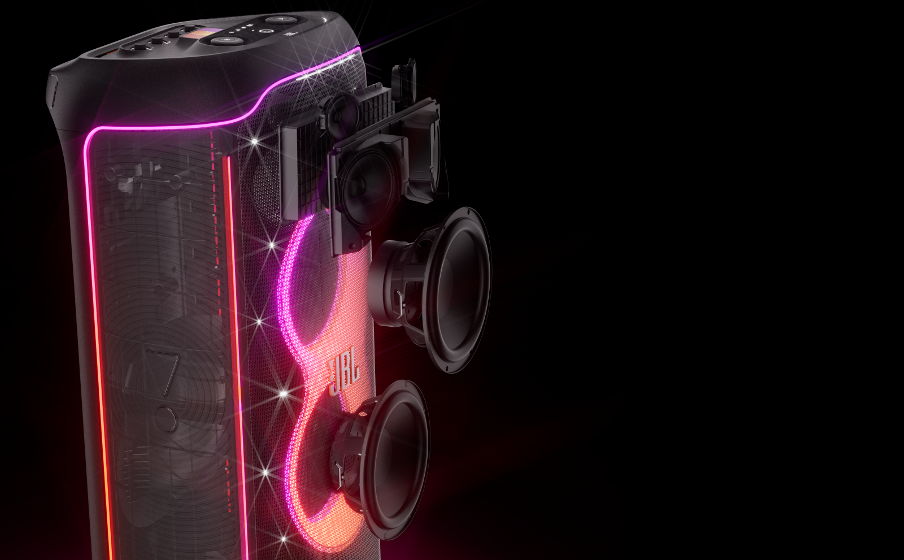 最大値下げ！超美品 JBL PARTYBOX ULTIMATE 1100W Caixa de Som 1100W RMS Partybox Ultimate, Bluetooth, à Prova de