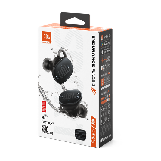 JBL Endurance Race 2 | Fones de ouvido esportivo sem fio e à prova