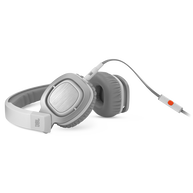 J55i - White - High-performance On-Ear Headphones for Apple Devices - Hero