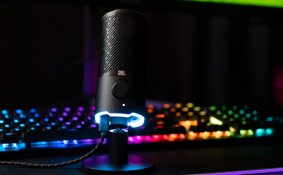 JBL Quantum Stream | Microfone USB para streaming e gravação