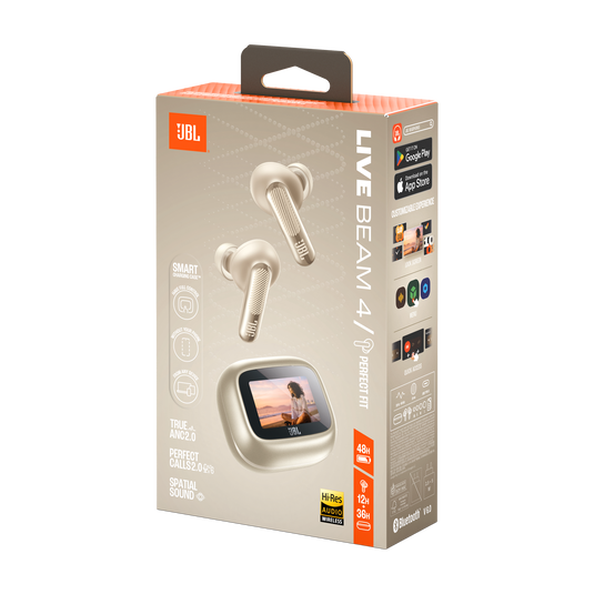 JBL Live Beam 4 | Fones de ouvido sem fio com cancelamento de ruído