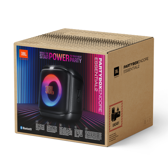 JBL PartyBox Essential 2 ブラック/オレンジ JBL PartyBox Encore Essential 2 | Caixa de som portátil para festas
