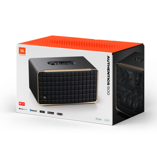JBL Authentics 500 | Caixa de som c/ Frete Grátis e 10% OFF