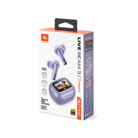 JBL Live Beam 3 | Fones de ouvido True Wirless com cancelamento de
