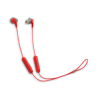 JBL Endurance RUNBT - Red - Sweatproof Wireless In-Ear Sport Headphones - Hero