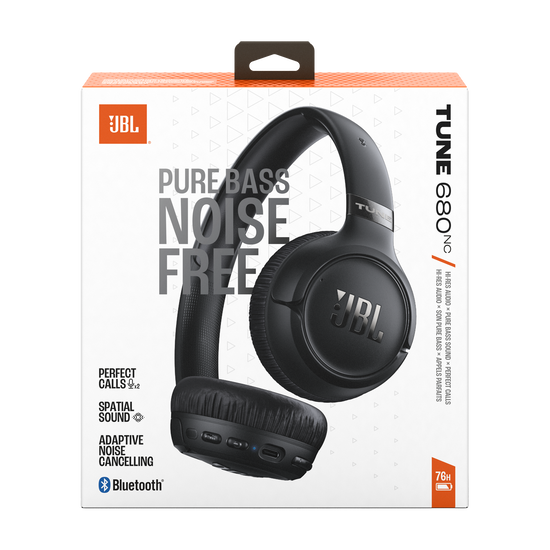 JBL Tune 680NC | Fones de ouvido on-ear sem fio com cancelamento