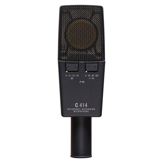 【Tom】C414B XLS C414 XLS | Microfone condensador de referencia multipadrão