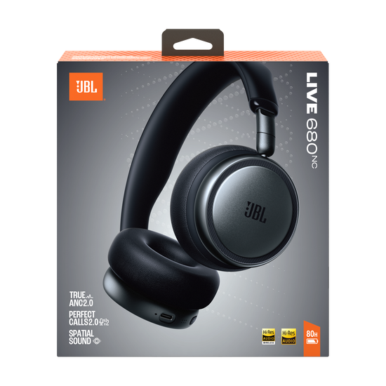 JBL Live 680NC | Fones de ouvido on-ear sem fio com cancelamento