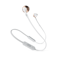 JBL Tune 205BT - Rose Gold - Wireless Earbud headphones - Hero