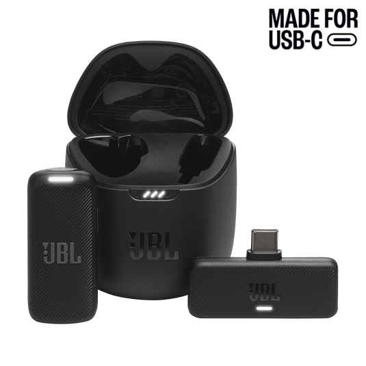 Microfone JBL Quantum Stream Wireless USB-C Preto