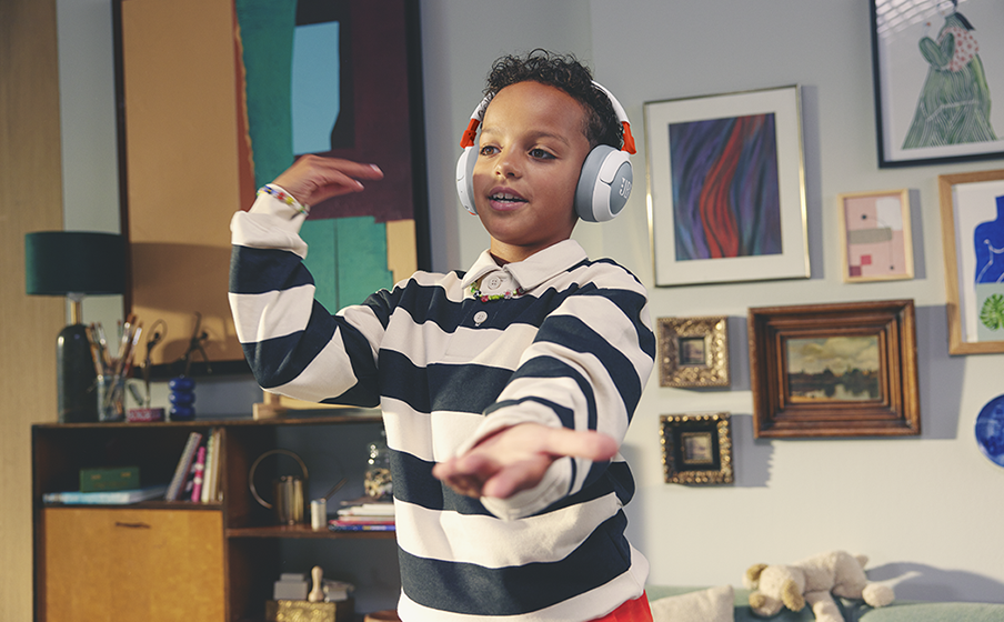 JBL Junior 470NC | Fones de ouvido infantis over-ear sem fios com