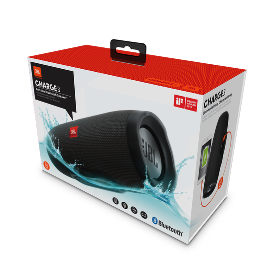JBL Charge 3 | Caixa de som portátil com Bluetooth