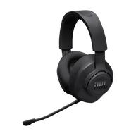 JBL Quantum 360 Wireless - Black - Wireless over-ear gaming headset with surround sound and detachable mic - Hero