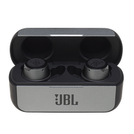 JBL Reflect Flow - Black - Waterproof true wireless sport earbuds - Hero