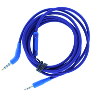 Audio cable, 130 cm - Blue - Audio cable 130 cm - Hero