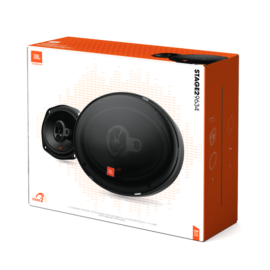 JBL STAGE2 9634 3wayスピーカー JBL Stage2 9634 | Alto-falante automotivo de 3 vias de 6