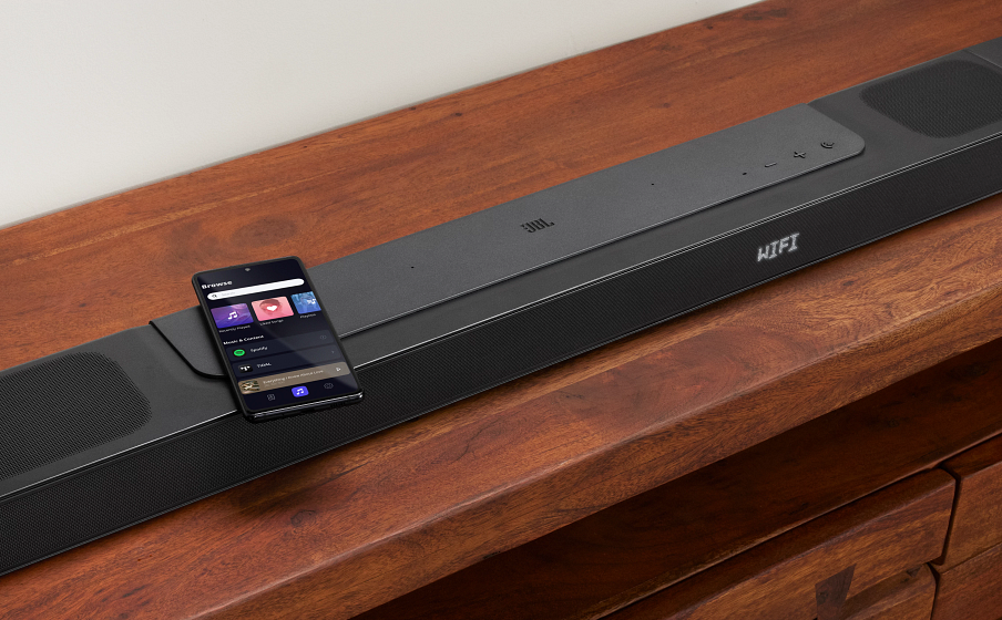 JBL BAR 800 Wi-Fi integrado com AirPlay, Alexa Multi-Room Music e Chromecast™ integrado - Image