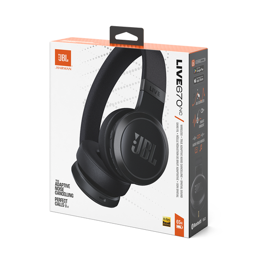 JBL Live 670NC | Fones de ouvido on-ear sem fios com cancelamento