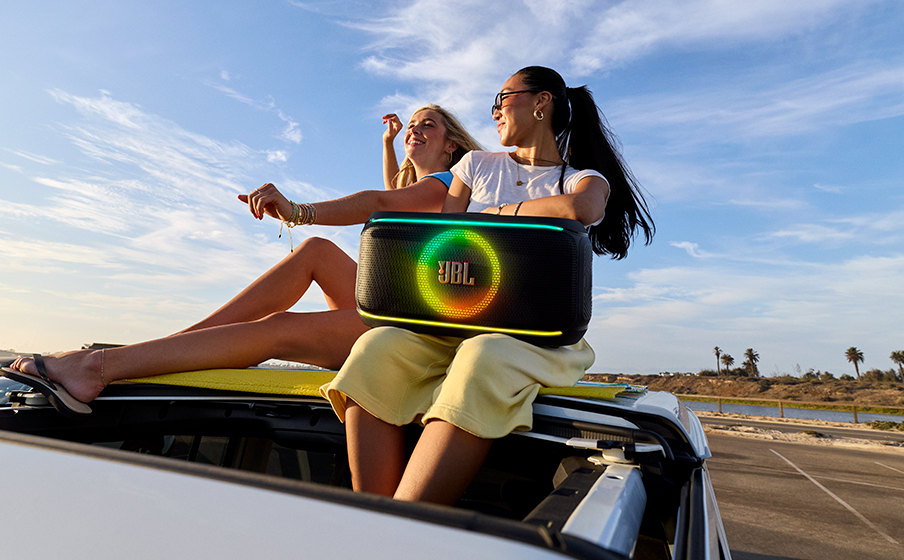 JBL PartyBox On-the-Go 2 | Caixa de som portátil para festas com