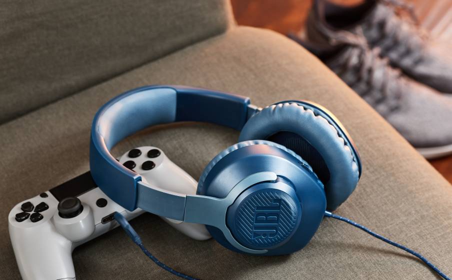 JBL Quantum 100 Jogue ainda mais com o conforto da espuma de memória - Imagem