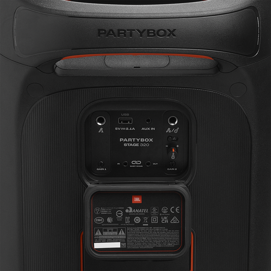 JBL PartyBox Stage 320 | Torre de som potente c/ frete grátis