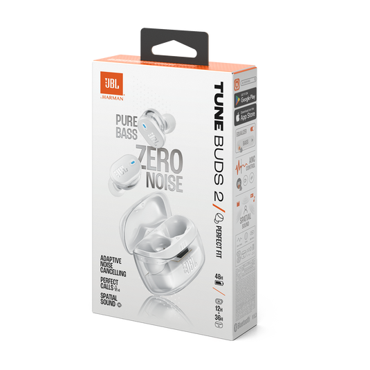 JBL Tune Buds 2 Ghost Edition | Fones de ouvido sem fio com