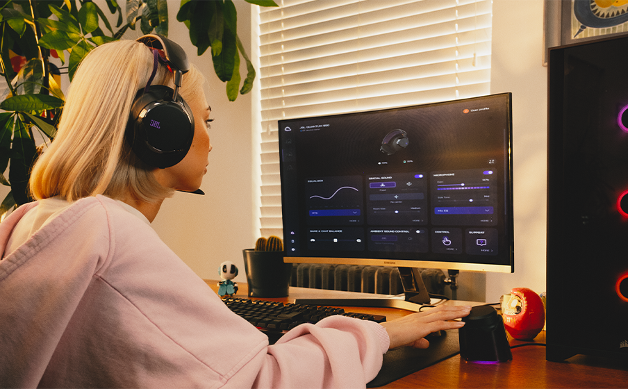 JBL Quantum 950 | Fone de ouvido sem fio para jogos