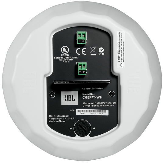 JBL Control 65P/T | Arandela pendente compacta full range