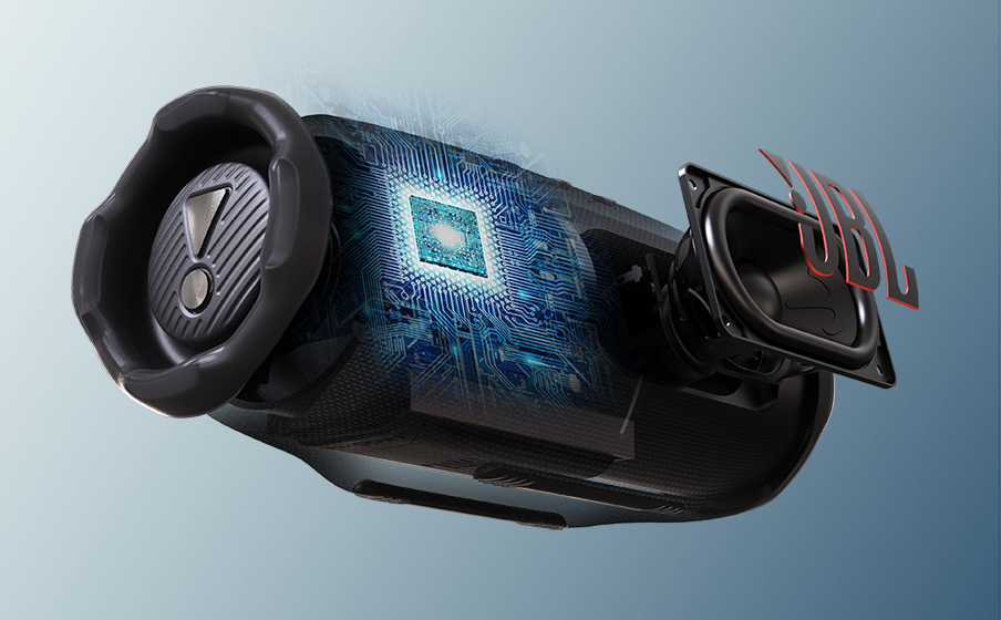 JBL Charge 6 | Caixa de som Bluetooth portátil à prova d'água e de