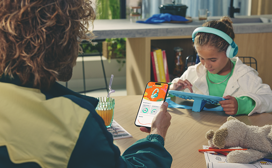 JBL Junior 320BT Controle parental com volume e tempo de reprodução personalizáveis - Image