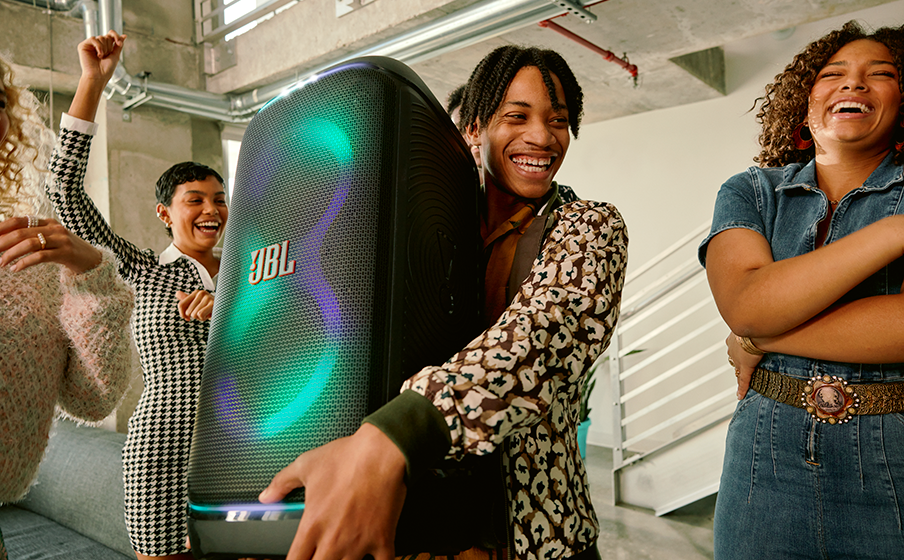 JBL PartyBox Stage 320 Show de luzes futurista - Image