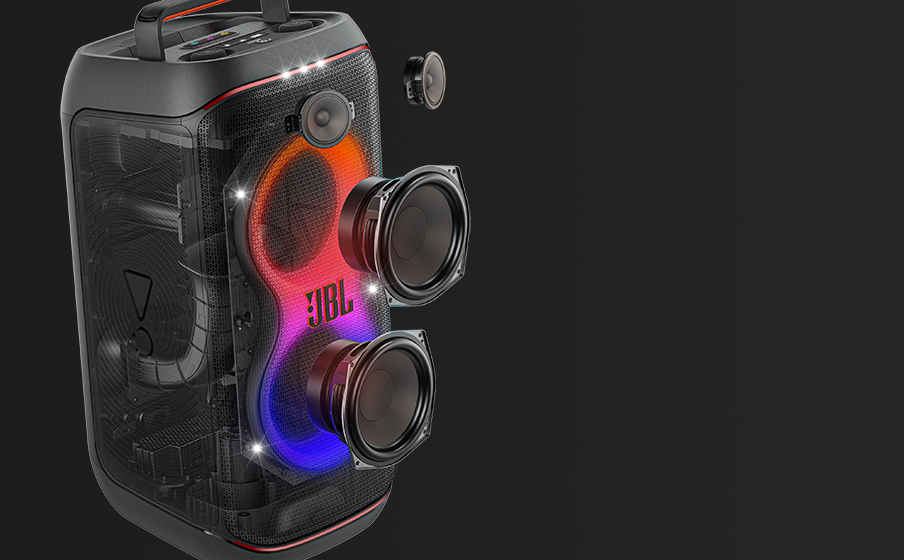 冬ギフト セ Potência | 120 Club PartyBox JBL e incomparável som スピーカー・ウーファー