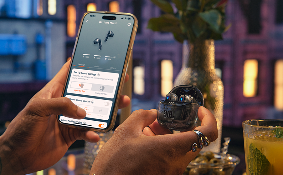 JBL Tune Flex 2 Ghost Edition | Fones de ouvido sem fio com