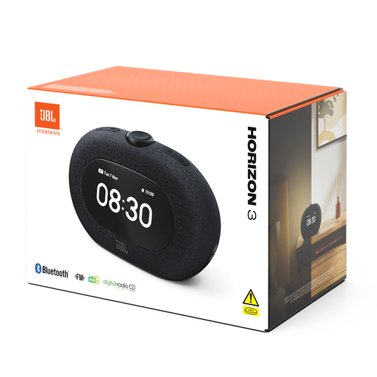【ほぼ新品】JBL HORIZON 3 JBL Horizon 3 with FM | Caixa de som com rádio-relógio FM Bluetooth®