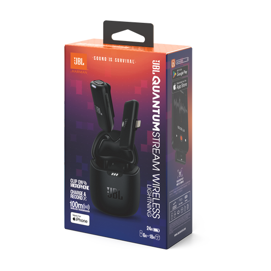 JBL Quantum Stream Wireless Lightning | Microfone sem fio