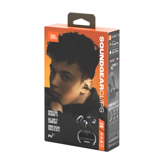 JBL Soundgear Clips | Fones de ouvido de formato aberto True wireless
