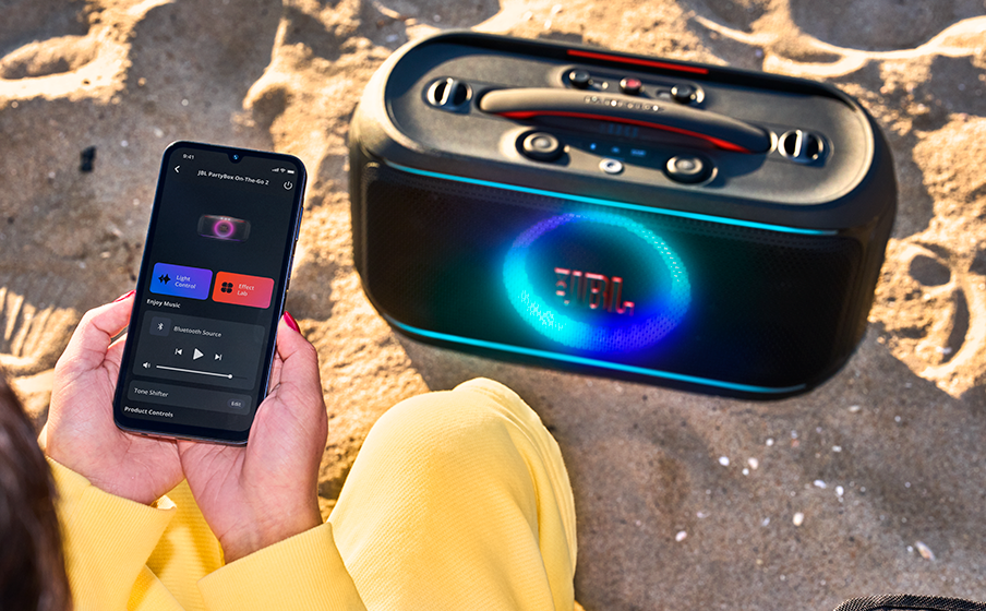 JBL PartyBox On-the-Go 2 Plus | Caixa de som portátil para festas