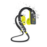 JBL Endurance DIVE - Yellow - Waterproof Wireless In-Ear Sport Headphones with MP3 Player - Hero
