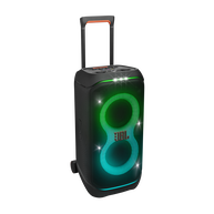 JBL PartyBox Stage 320 - Black - Portable party speaker with wheels - Hero