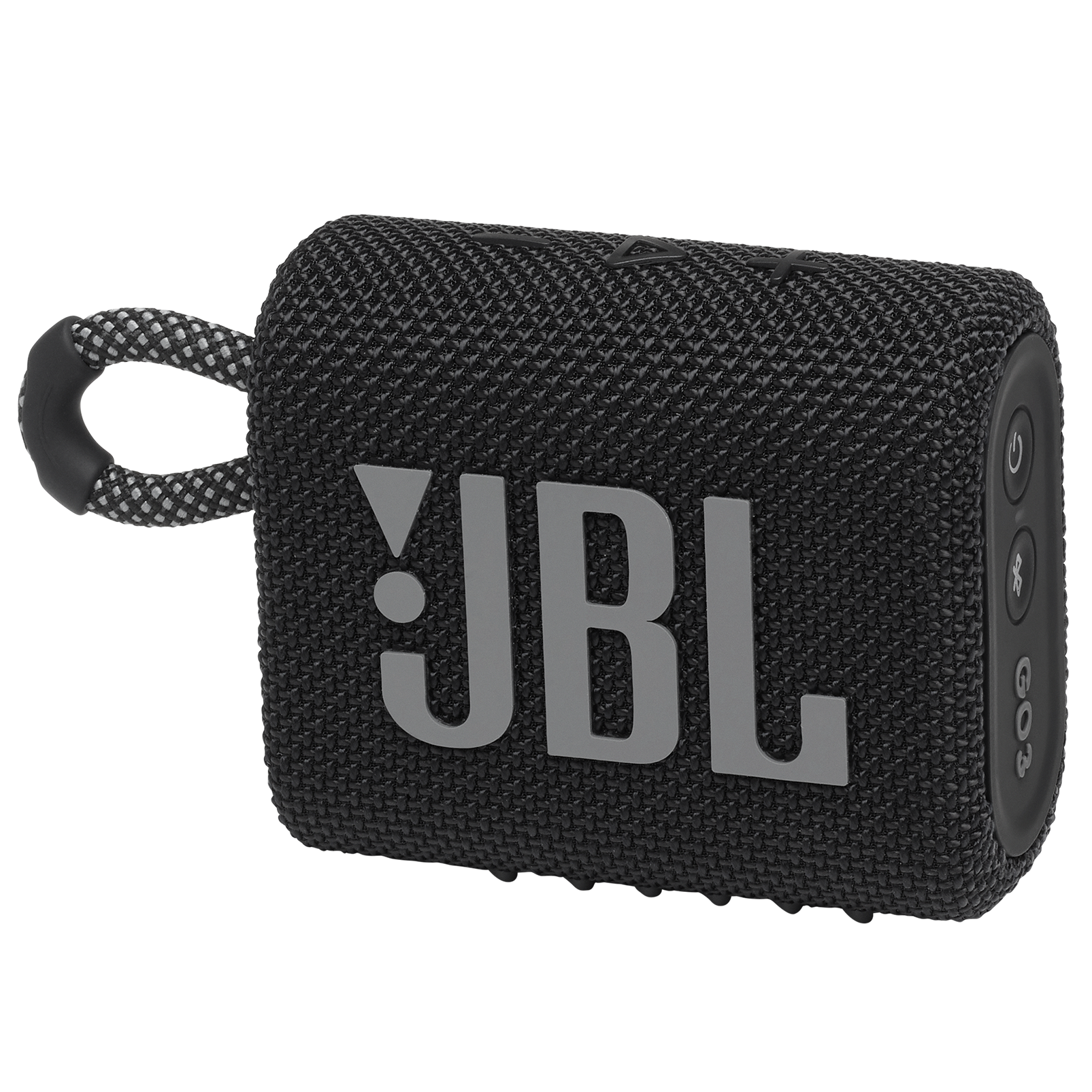 JBL Go 3 - Black - Portable Waterproof Speaker - Hero