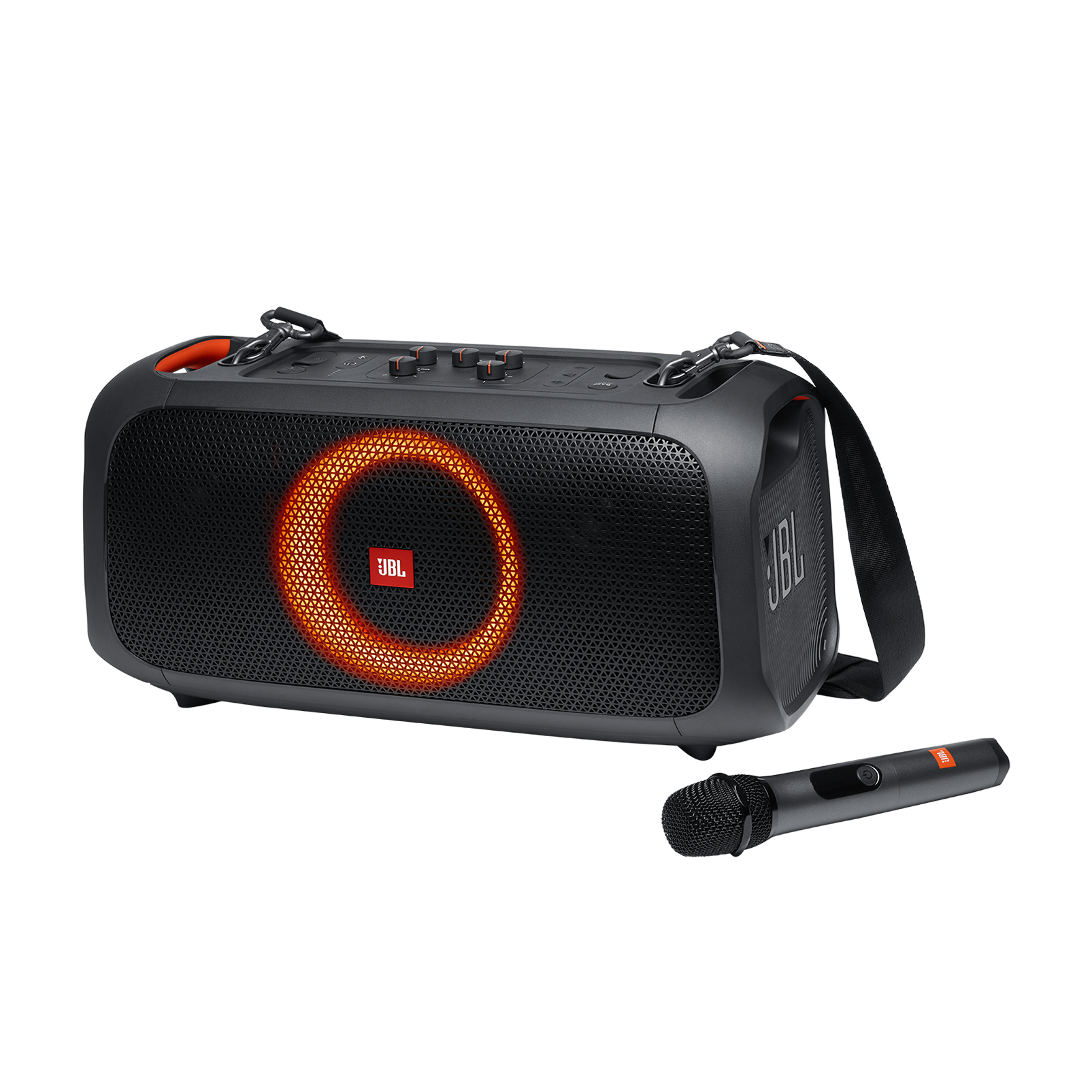 Jbl partybox com microfone clearance
