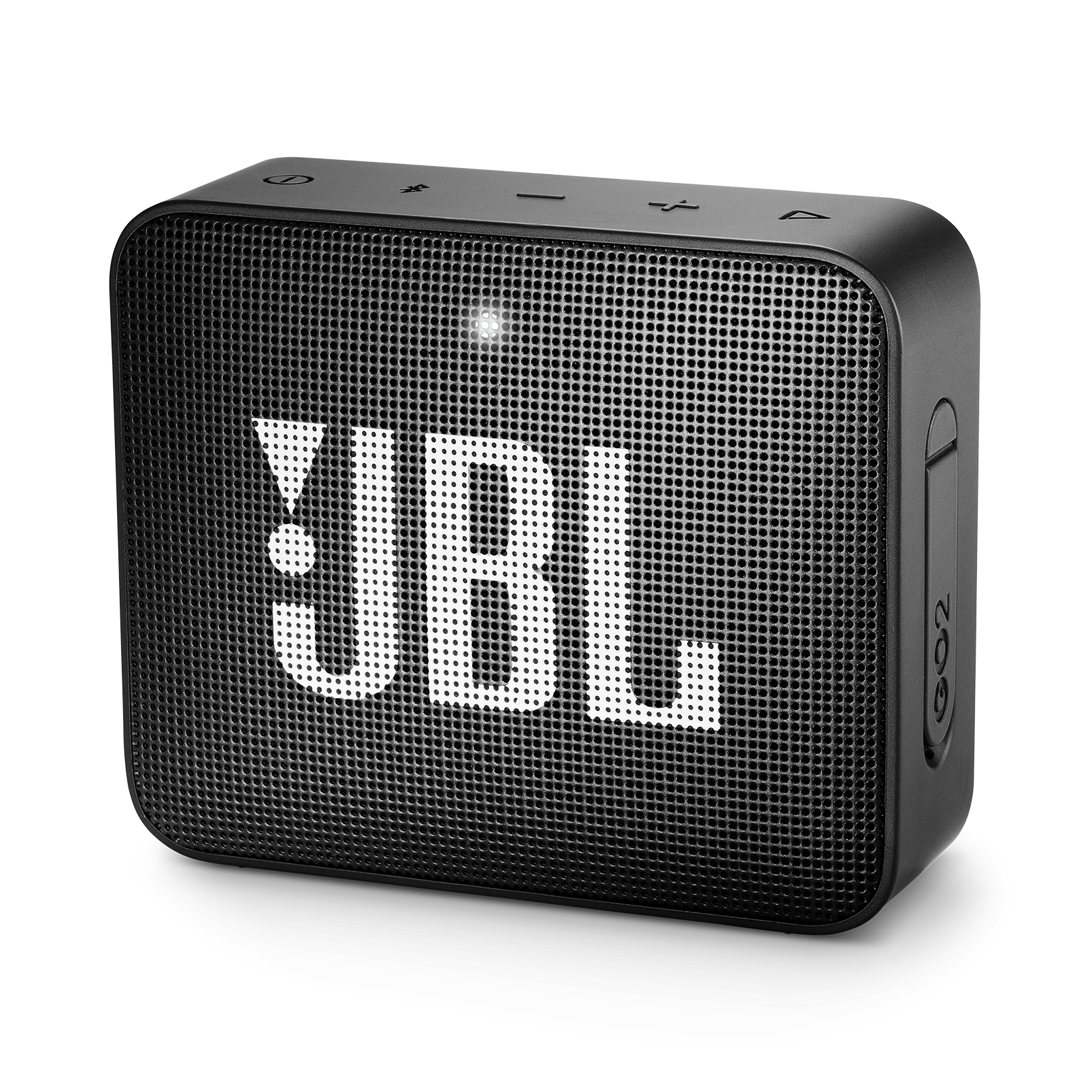 JBL GO 2 - Midnight Black - Portable Bluetooth speaker - Hero