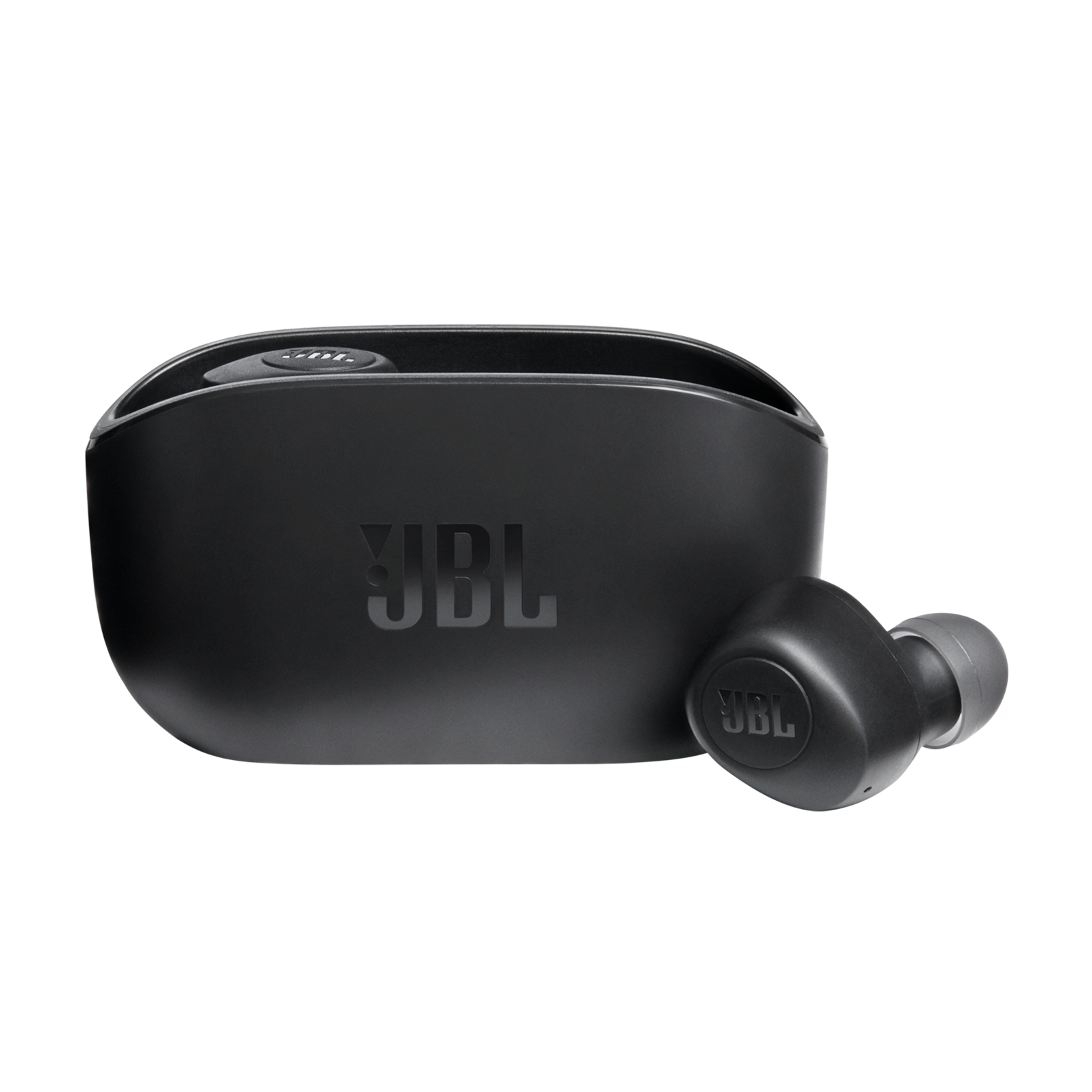 JBL Wave 100TWS - Black - True Wireless In-Ear Headphones - Hero