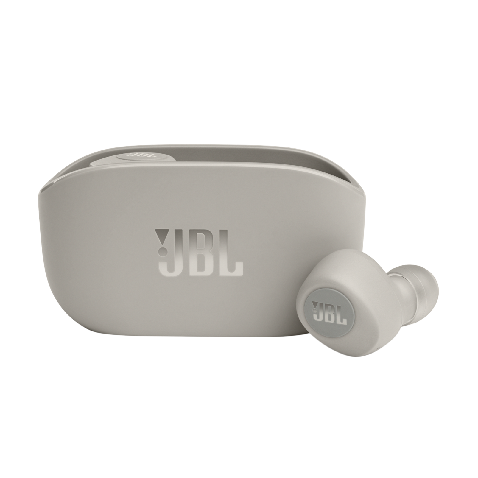 JBL Wave 100TWS - Ivory - True Wireless In-Ear Headphones - Hero
